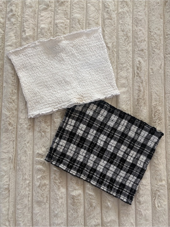 Hollister Tops - Hollister Scrunch Tube Tops (size M)